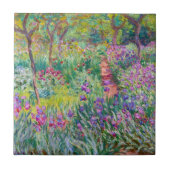 Claude Monet - De Iris Tuin in Giverny Tegeltje (Voorkant)