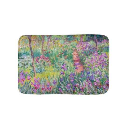 Claude Monet - De Irisentuin in Giverny Badmat (Voorkant)