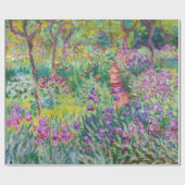 Claude Monet - De Irisentuin in Giverny Cadeaupapier (Vlak)