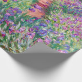 Claude Monet - De Irisentuin in Giverny Cadeaupapier (Hoek)