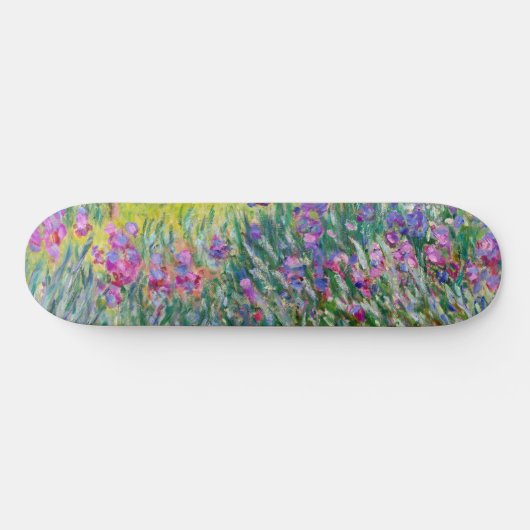 Claude Monet - De Irisentuin in Giverny Persoonlijk Skateboard (Horizontaal)