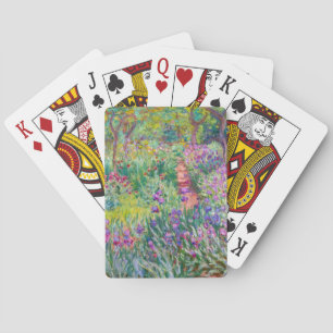 Claude Monet - De Irisentuin in Giverny Pokerkaarten