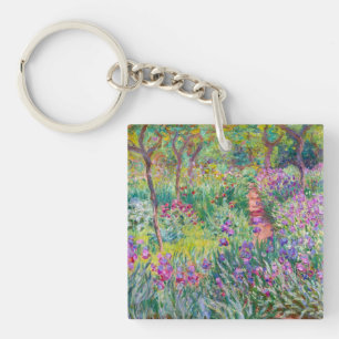 Claude Monet - De Irisentuin in Giverny Sleutelhanger
