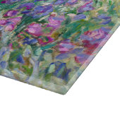 Claude Monet - De Irisentuin in Giverny Snijplank (Hoek)