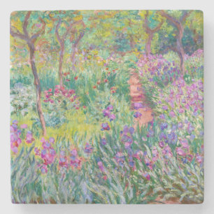 Claude Monet - De Irisentuin in Giverny Stenen Onderzetter