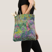 Claude Monet - De Irisentuin in Giverny Tote Bag (Dichtbij)