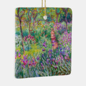 Claude Monet - De irissen tuin in Giverny Keramisch Ornament (Rechts)