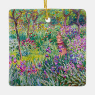 Claude Monet - De irissen tuin in Giverny Keramisch Ornament