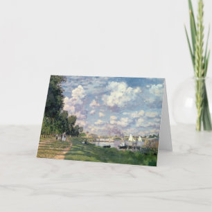 Claude Monet   de Jachthaven in Argenteuil, 1872 Kaart