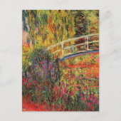 Claude Monet, De Japanse Brug, Briefkaart (Voorkant)