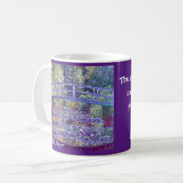 Claude Monet, De Japanse Brug, Citaat Koffiemok