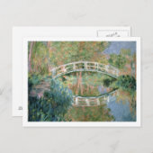 Claude Monet | de Japanse Brug, Giverny Briefkaart (Voorkant / Achterkant)