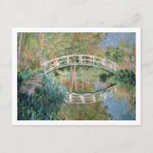 Claude Monet | de Japanse Brug, Giverny Briefkaart (Voorkant)