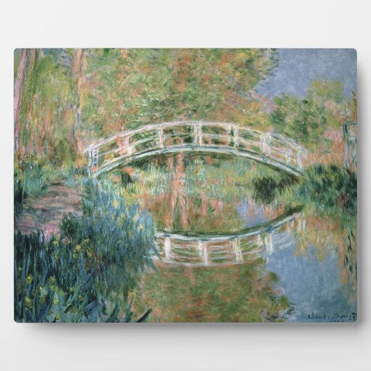 Claude Monet | De Japanse brug, Giverny Fotoplaat (Voorkant)