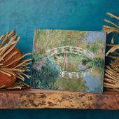 Claude Monet | De Japanse brug, Giverny Fotoplaat (Zijkant)