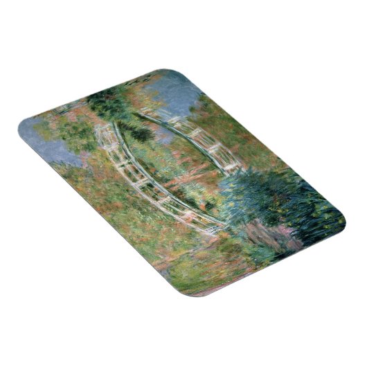 Claude Monet | De Japanse brug, Giverny Magneet (Rechterzijde)