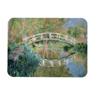 Claude Monet   De Japanse brug, Giverny Magneet