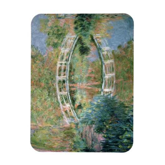 Claude Monet | De Japanse brug, Giverny Magneet (Verticaal)