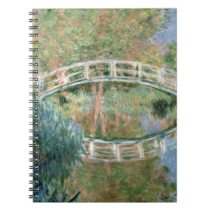 Claude Monet   De Japanse brug, Giverny Notitieboek