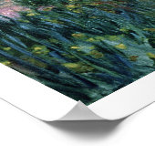 Claude Monet | De Japanse brug, Giverny Poster (Hoek)