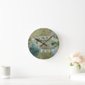 Claude Monet | De Japanse brug, Giverny Ronde Klok (Huis)