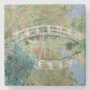 Claude Monet De Japanse brug, Giverny Stenen Onderzetter