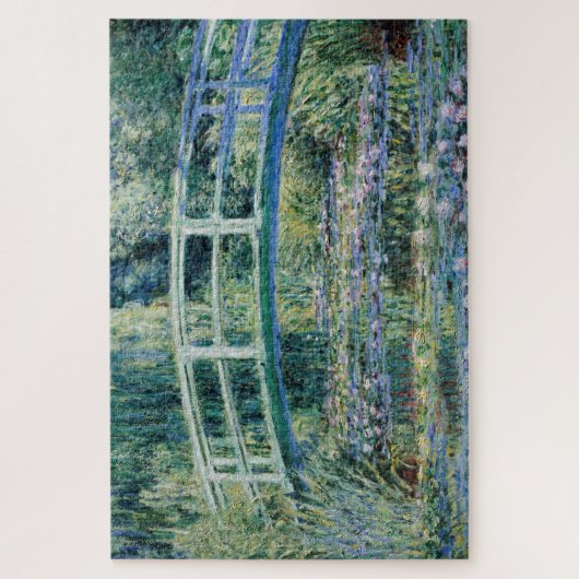 Claude Monet | De Japanse brug (het water-Lily) Legpuzzel (Verticaal)