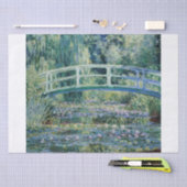 Claude Monet | De Japanse brug (het water-Lily) Tissuepapier (Craft)