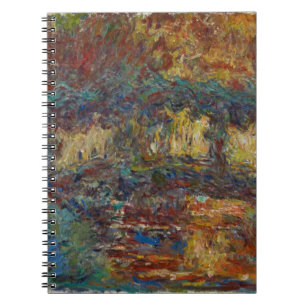 Claude Monet   De Japanse brug Notitieboek