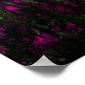 Claude Monet De Japanse Brug paarse Poster (Hoek)
