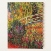 Claude Monet, De Japanse Brug, Planner (Achterkant)