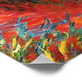Claude Monet, De Japanse Brug, Poster (Hoek)
