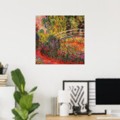 Claude Monet, De Japanse Brug, Poster (Thuiskantoor)