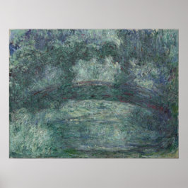 Claude Monet - De Japanse brug Poster