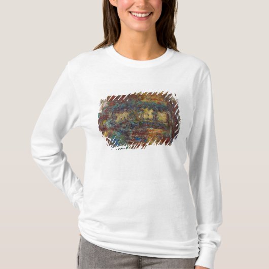Claude Monet | De Japanse brug T-shirt (Voorkant)