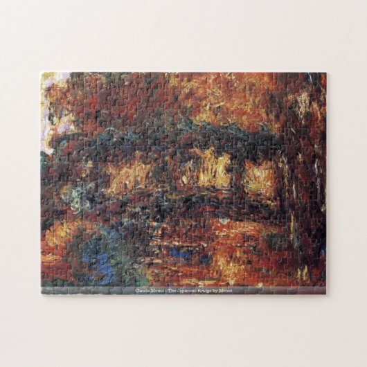 Claude Monet - De Japanse brug van Monet Legpuzzel (Horizontaal)