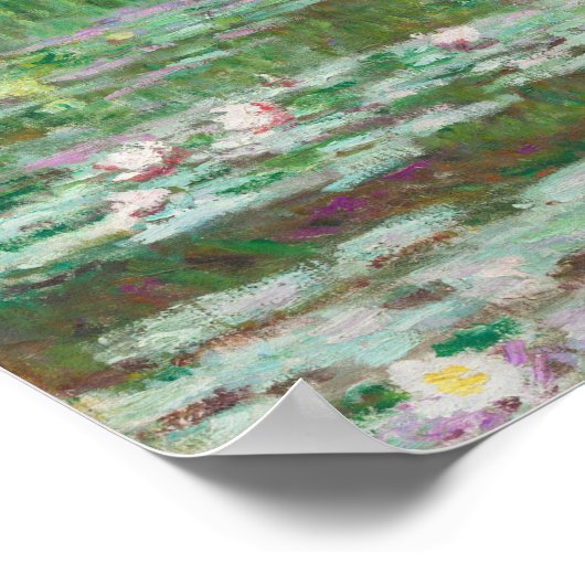 Claude Monet De Japanse voetbalbond 1899 Poster (Hoek)