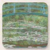 Claude Monet | De Japanse voetbalbrug, 1899 Bier Onderzetter (Voorkant)