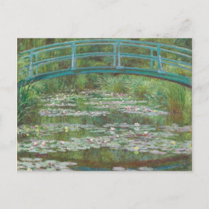 Claude Monet De Japanse voetbalbrug, 1899 Briefkaart