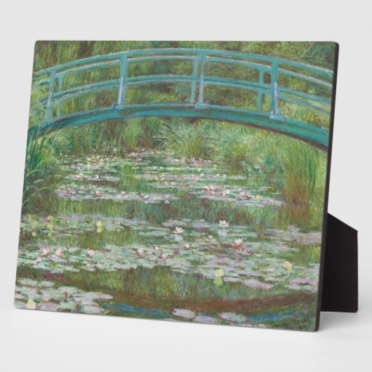 Claude Monet | De Japanse voetbalbrug, 1899 Fotoplaat (Zijkant)