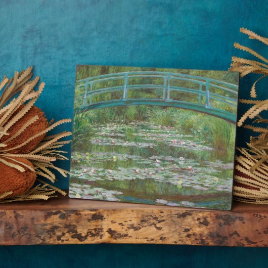 Claude Monet | De Japanse voetbalbrug, 1899 Fotoplaat (Zijkant)