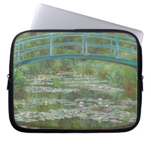 Claude Monet   De Japanse voetbalbrug, 1899 Laptop Sleeve