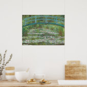 Claude Monet | De Japanse voetbalbrug, 1899 Poster (Keuken)