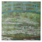 Claude Monet | De Japanse voetbalbrug, 1899 Tegeltje (Voorkant)