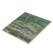 Claude Monet | De Japanse voetbalbrug, 1899 Tegeltje (Zijkant)