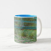 Claude Monet | De Japanse voetbalbrug, 1899 Tweekleurige Koffiemok (Voorkant rechts)