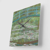 Claude Monet | De Japanse voetbalbrug, 1899 Vierkante Klok (Hoek)