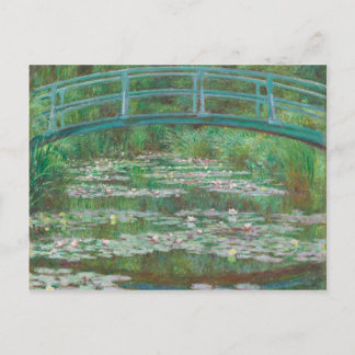 Claude Monet - De Japanse voetbalbrug Briefkaart
