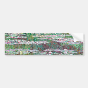 Claude Monet De Japanse voetbalbrug Bumpersticker