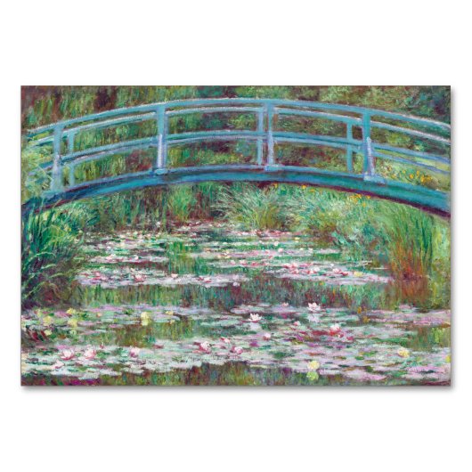 Claude Monet De Japanse voetbalbrug Kaart (Voorkant)